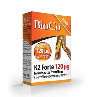 Bioco k2 forte vitamin tabletta 60db