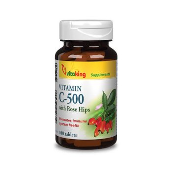 Vitaking C-500 Csipkebogyó tabletta 100db