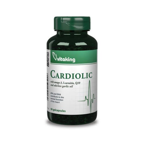 Vitaking Cardiolic Gélkapszula 60db