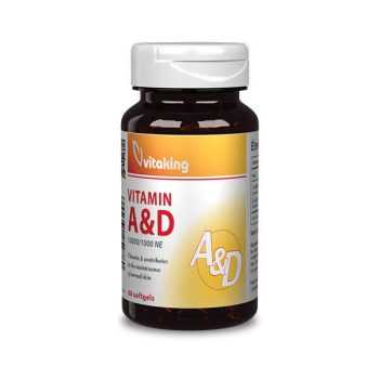 Vitaking a-d vitamin kapszula 60db