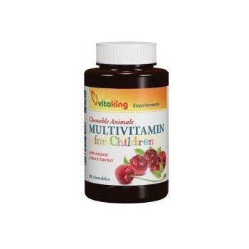 Vitaking multivitamin gyerekeknek rágótabletta 90db