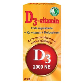 Dr.Chen d3-vitamin forte rágótabletta 60db