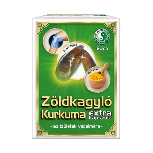Dr.Chen zöldkagyló kurkuma extra kapszula 60db