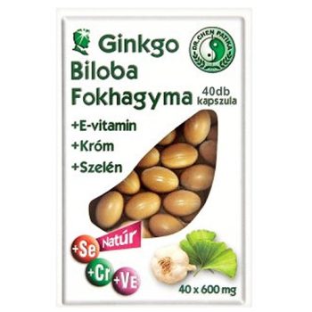 Dr.Chen ginkgo biloba garlic kapszula 40db