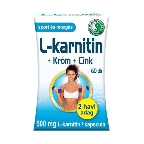 Dr.Chen l-karnitin kapszula króm cink 60db