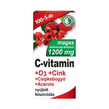   Dr.Chen c-vitamin 1200mg+d3+cink+acerola+csipkebogyó tabletta 105db