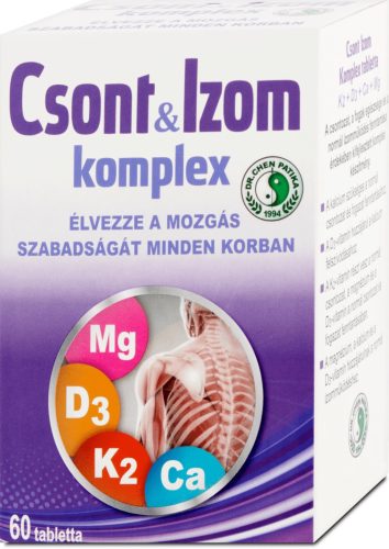 Dr.Chen csont&izom komplex tabletta 60db