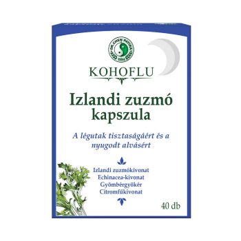 Dr.Chen kohoflu izlandi zuzmó kapszula 40db