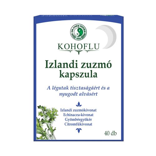 Dr.Chen kohoflu izlandi zuzmó kapszula 40db