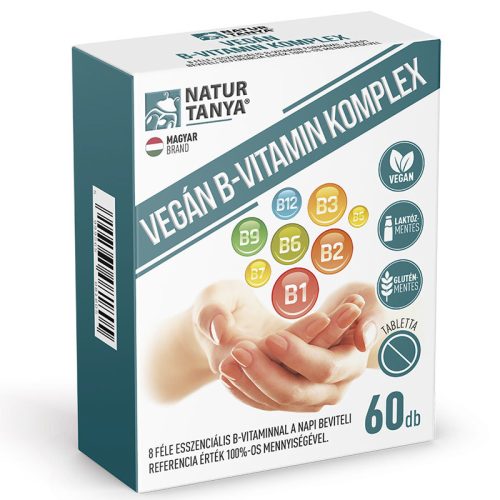 Natur Tanya vegán b-vitamin komplex 60db
