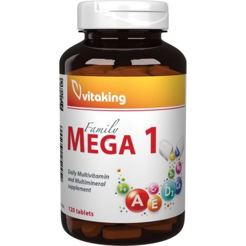 Vitaking mega 1multivitamin étrend-kiegészítő tabletta 30db