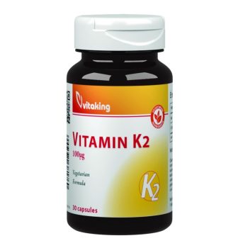 Vitaking k2-vitamin kapszula 100mcg 30db