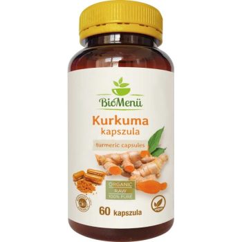 BioMenü bio kurkuma kapszula 60db