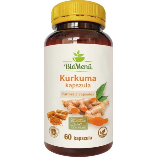 BioMenü bio kurkuma kapszula 60db