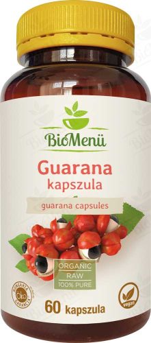 BioMenü bio guarana kapszula 60db