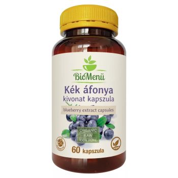 BioMenü BIO KÉK ÁFONYA kapszula 60db