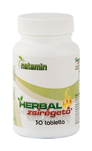 Netamin herbal zsírégető tabletta 30db
