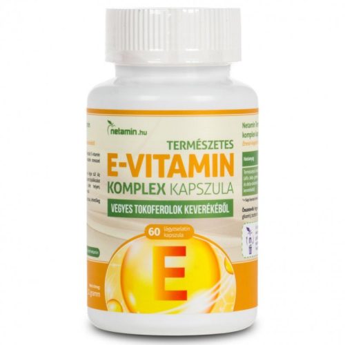 Netamin vegán e-vitamin komplex kapszula 60db
