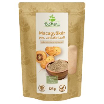 BioMenü bio zselatinizált maca-gyökér por 125g