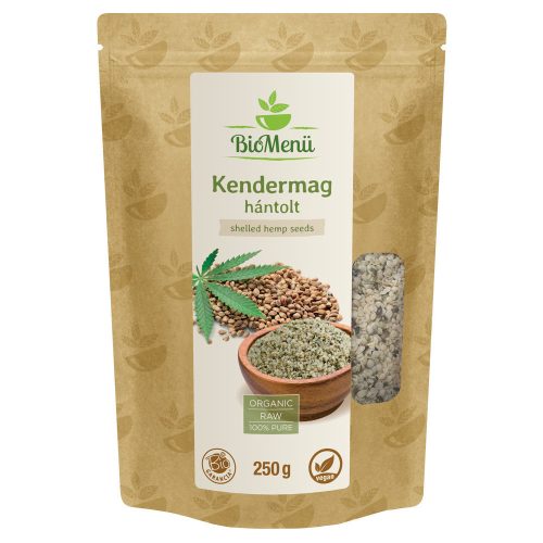 BioMenü bio kendermag hántolt 250g