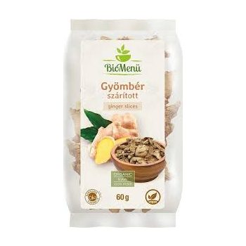 BioMenü bio szárított gyömbér 60g