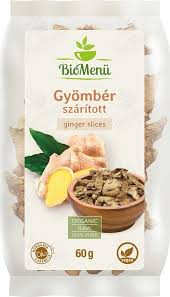 BioMenü bio szárított gyömbér 60g