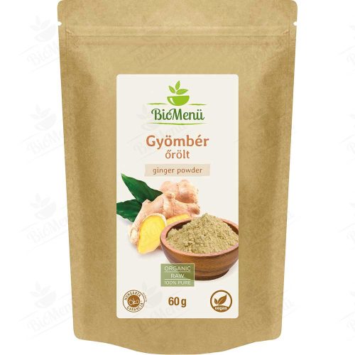 BioMenü bio őrölt gyömbér 60g