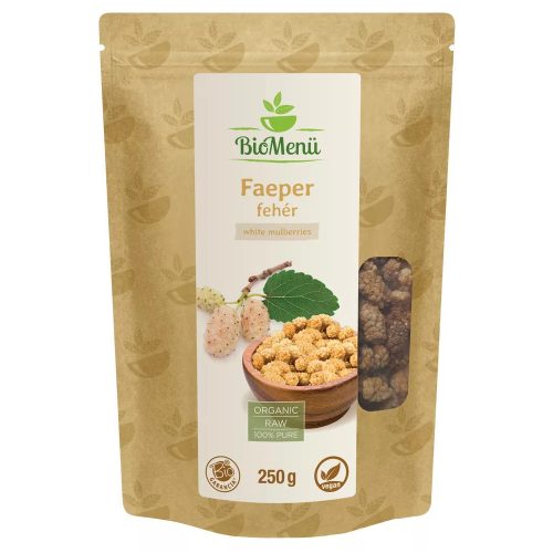 BioMenü bio fehér faeper 250g