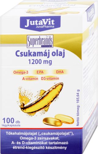 Jutavit csukamáj olaj kapszula 100db