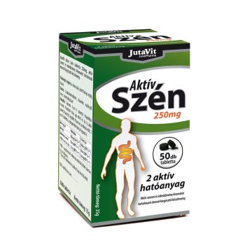 Jutavit aktív szén tabletta 50db