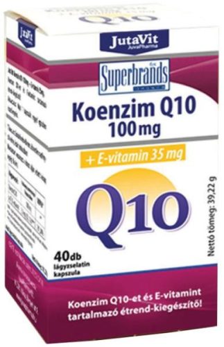 Jutavit koenzim q10 kapszula 100 mg 40db