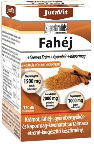 Jutavit fahéj filmtabletta 120db
