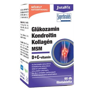   Jutavit glükozamin kondroitin kollagén msm filmtabletta 60db