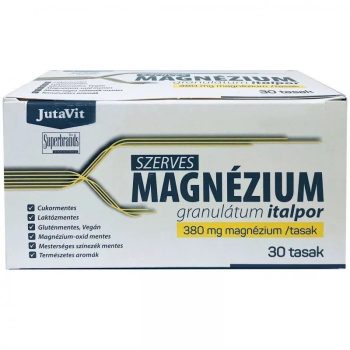   Jutavit szerves magnézium granulátum italpor 380mg/tasak 30db