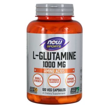 NOW l-Glutamine kapszula 120db