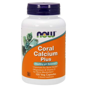 NOW coral calcium plus kapszula 100db