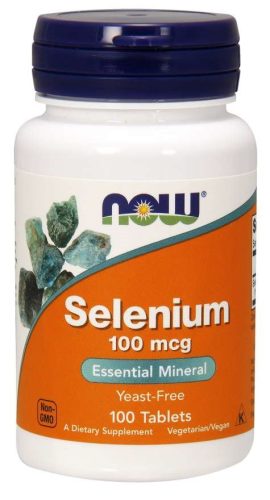 NOW selenium tabletta 100db